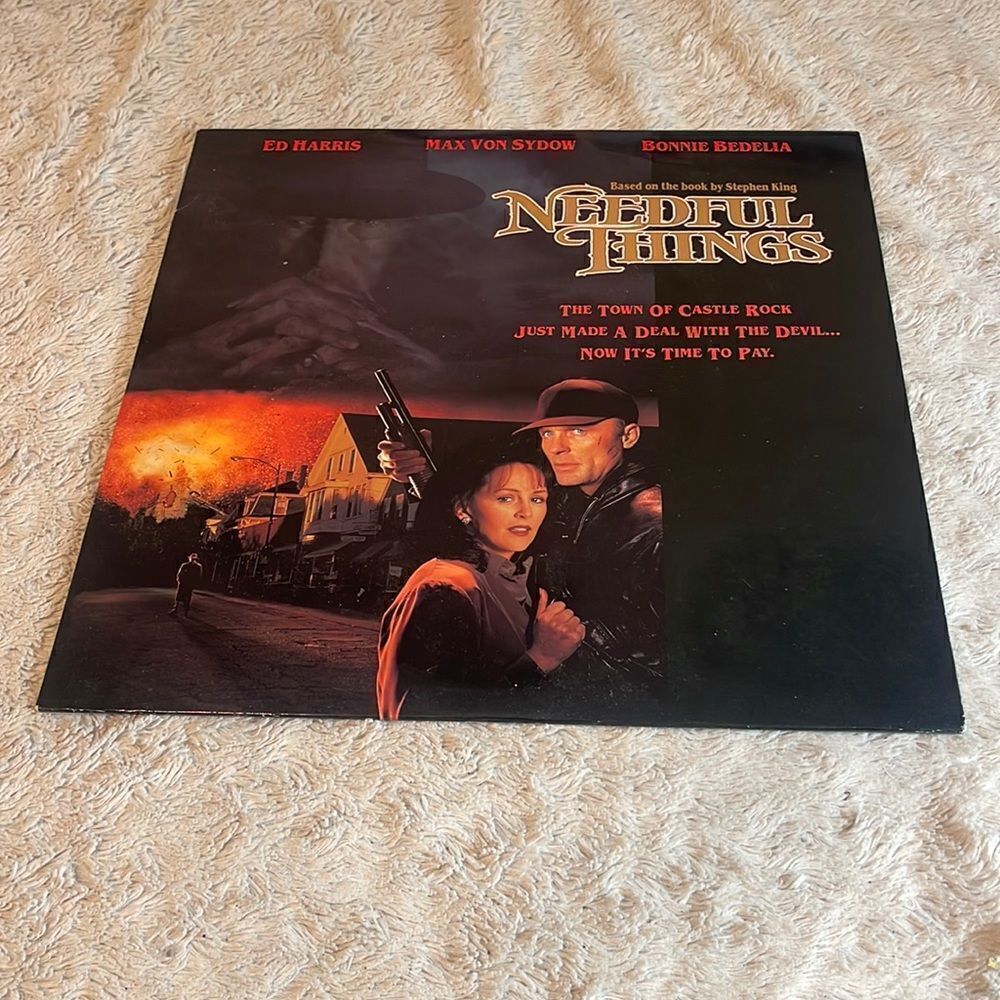 Steven kings Needful things laser Disc